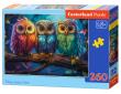 Opakowanie Puzzle 260 Three Little Owls CASTOR
