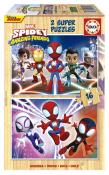 Opakowanie Puzzle 2x16 Spidey i Super-Kumple (drewniane)