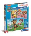 Opakowanie Puzzle 2x20 Super Kolor Paw Patrol