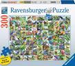 Opakowanie Puzzle 300 99 zachwycających ptaków