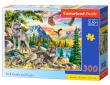 Opakowanie Puzzle 300 Wolf Family and Eagles CASTOR