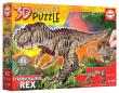 Opakowanie Puzzle 3D Dinozaury - Tyranozaur Rex 82 el. G3