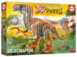 Opakowanie Puzzle 3D Dinozaury - Welociraptor 64 el. G3
