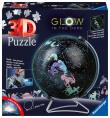 Opakowanie Puzzle 3D Globus konstelacje