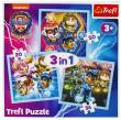 Puzzle 3w1 Psi Patrol Moc Mighty Pups 34869. Wydawca: Trefl PAP. Dadada.pl Opakowanie Puzzle 3w1 Psi Patrol Moc Mighty Pups 34869