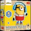 Opakowanie Puzzle 50 konturowe Szalony Minionek TREFL