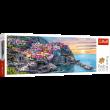 Puzzle 500 panoramiczne Vernazza o zachodzie słońca Włochy 29516. Wydawca: Trefl PAP. Dadada.pl Opakowanie Puzzle 500 panoramiczne Vernazza o zachodzie słońca Włochy 29516