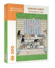Opakowanie Puzzle 500 Siedemnaście kotów, Edward Gorey