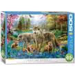 Opakowanie Puzzle 500 Wolf Lake Fantasy 6500-5360