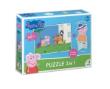Opakowanie Puzzle 60 Peppa Pig with charater figure
