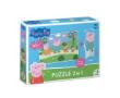 Opakowanie Puzzle 60 Peppa Pig with charater figure