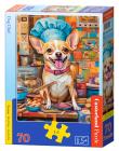 Opakowanie Puzzle 70 Dog Chef CASTOR