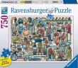 Opakowanie Puzzle 750 Piękne podwórko