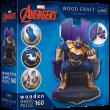 Opakowanie Puzzle drewniane 160 Thanos na tronie TREFL