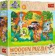Opakowanie Puzzle drewniane 24 Poznaj dinozaury TREFL