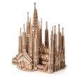 Opakowanie Puzzle drewniane 3D Sagrada Familia