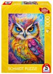 Opakowanie Puzzle PQ 1000 Kolorowa sowa G3