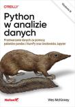 Okładka książki Python w analizie danych. Przetwarzanie danych za pomocą pakietów pandas i NumPy oraz środowiska Jupyter. Wydanie III