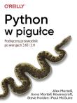Python w pigułce. Autor: Martelli Alex, Ravenscroft Martelli Anna, Holden Steve. Dadada.pl Okładka książki Python w pigułce
