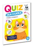 Quiz dla 3-latka. Książka z naklejkami. Kapitan Nauka. Autor: Zuzanna Osuchowska. Dadada.pl Okładka książki Quiz dla 3-latka. Książka z naklejkami. Kapitan Nauka