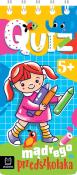 Quiz mądrego przedszkolaka. 5+. Quiz malucha. Autor: Podgórska Anna. Dadada.pl Okładka książki Quiz mądrego przedszkolaka. 5+. Quiz malucha
