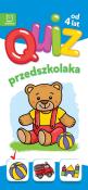 Quiz przedszkolaka z misiem. 4 +. Quiz malucha. Autor: Podgórska Anna. Dadada.pl Okładka książki Quiz przedszkolaka z misiem. 4 +. Quiz malucha