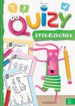 Quizy przedszkolaka. Zielone. Autor: Opracowanie zbiorowe. Dadada.pl Okładka książki Quizy przedszkolaka. Zielone