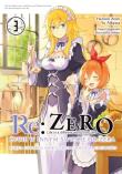 Re: Zero. Życie w innym świecie od zera. Księga Czwarta. Tom 3. Autor: Haruno Atori, Yu Aikawa, Nagatsuki Tappei. Dadada.pl Okładka książki Re: Zero. Życie w innym świecie od zera. Księga Czwarta. Tom 3
