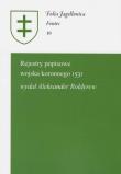 Rejestry popisowe wojska koronnego 1531. Autor: Bołdyrew Aleksander. Dadada.pl Okładka książki Rejestry popisowe wojska koronnego 1531