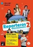 Reporteros Internacionales 2 Edicion hbrida. Autor:   Praca zbiorowa. Dadada.pl Okładka książki Reporteros Internacionales 2 Edicion hbrida