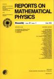 Opakowanie Reports on Mathematical Physics 89/3 2022
