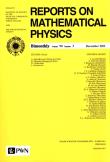 Opakowanie Reports on Mathematical Physics 90/3/2022 Polska