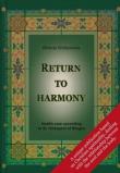 Return to harmony. Autor: Alfreda Walkowska. Dadada.pl Okładka książki Return to harmony