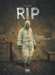 RIP Tom 1: Derrick. Ciężko przeżyć własną śmierć. Autor: Monier Julien. Dadada.pl Okładka książki RIP Tom 1: Derrick. Ciężko przeżyć własną śmierć