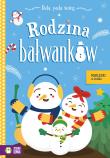 Rodzina bałwanków. Pada, pada śnieg. Autor: Dudkowska Rita. Dadada.pl Okładka książki Rodzina bałwanków. Pada, pada śnieg