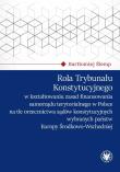 Rola Trybunału Konstytucyjnego w kształtowaniu zasad finansowania samorządu terytorialnego w Polsce. Autor: Ślemp Bartłomiej. Dadada.pl Okładka książki Rola Trybunału Konstytucyjnego w kształtowaniu zasad finansowania samorządu terytorialnego w Polsce