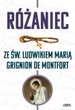Różaniec ze św. Ludwikiem Marią Grignion de Montfort. Autor: Wilk Michał (opr.). Dadada.pl Okładka książki Różaniec ze św. Ludwikiem Marią Grignion de Montfort