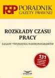 Okładka książki Rozkłady czasu pracy Zasady tworzenia harmonogramów