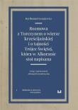 Okładka książki Rozmowa z Turczynem o wierze krześcijańskiej i o tajności Trójce Świętej, która w Alkoranie stoi nap