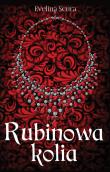 Rubinowa kolia. Autor: Scura Evelina. Dadada.pl Okładka książki Rubinowa kolia