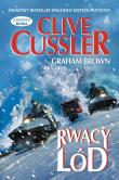 Rwący lód. Autor: Clive Cussler, Brown Graham. Dadada.pl Okładka książki Rwący lód