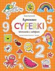 Rymowane cyferki. Kolorowanka z naklejkami. Autor: Basia Szymanek. Dadada.pl Okładka książki Rymowane cyferki. Kolorowanka z naklejkami