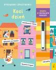 Rysowanki-zmazywanki. Koci dzień. Autor: Opracowanie zbiorowe. Dadada.pl Okładka książki Rysowanki-zmazywanki. Koci dzień