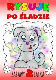 Rysuję po śladzie. Zabawy 2-latka. Autor: Wileńska Agnieszka. Dadada.pl Okładka książki Rysuję po śladzie. Zabawy 2-latka