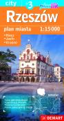 Rzeszów 1:15 000 plan miasta. Autor: Opracowanie zbiorowe. Dadada.pl Okładka książki Rzeszów 1:15 000 plan miasta