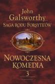 Saga rodu Forsyte'ów. Nowoczesna komedia 3. Autor: Galsworthy John. Dadada.pl Okładka książki Saga rodu Forsyte'ów. Nowoczesna komedia 3
