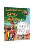 Okładka książki Samochodzik Franek. Kolorowanka. Straż pożarna
