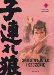 Samotny wilk i szczenię. Tom 9. Autor: Kazuo Koike, Goseki Kojima. Dadada.pl Okładka książki Samotny wilk i szczenię. Tom 9