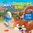 Sensacyjny temat. Smerfy. Moja czytanka. Autor: Opracowanie zbiorowe. Dadada.pl Okładka książki Sensacyjny temat. Smerfy. Moja czytanka