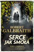 Serce jak smoła BR. Autor: Robert Galbraith pseud. J.K. Rowling. Dadada.pl Okładka książki Serce jak smoła BR
